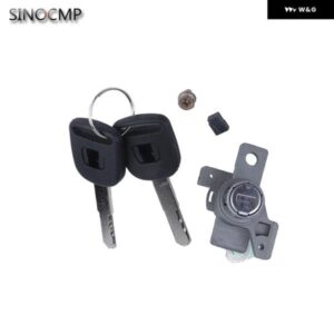 左 運転席側 ドアロック シリンダー キー2個付き 72185-SHJ-A01 ホンダ オデッセイ 2005-2010 車部品 外装 部品 ロック ハードウェア