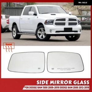 左右ウィングミラー ガラスヒーター付き 運転席側 助手席側 ダッジ ラム1500 2500 2010-2019アクセサリー