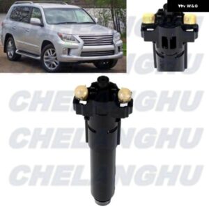 レクサス LX570 2015 - 19 カー スタイリング フロント右側 ヘッドライト ウォッシャー スプレーノズル シリンダー ジェット 85208-60120