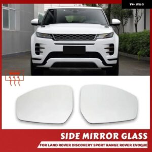 車用ヒーター付きサイドウィングリアビューミラー ガラス ランドローバー レンジローバー イヴォーク 2014 - 19 LR048359 LR048360