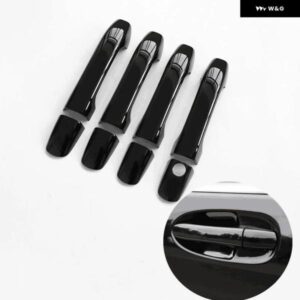 光沢 ブラック車 ドアハンドル カバー メルセデスベンツ ヴィトW447メトリスヴァレンテV クラス 2014-2020 スタイリング ステッカー アクセサリー