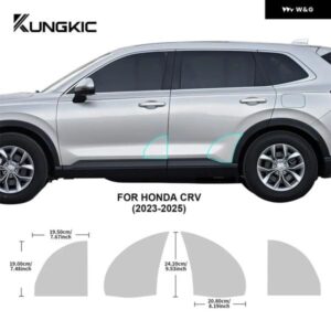 車ドアドアシル用トライアングル フィルム ホンダ CRV 2023 2024 2025 TPU クリア RESTICKER 8.5ミル ペイント