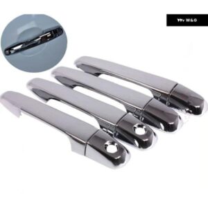 三菱 L200 トライトン ピックアップ 2006 - 14 クローム ドアハンドル カバー カーアクセサリー