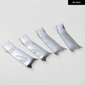 三菱 ランサー ミラー ジュ エボリューション 7 8 9 2002 - 06 ABS クローム ドアハンドル カップ ボウル カバー