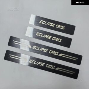 三菱 エクリプスクロス アクセサリー 2017 2018 2019 ステンレス ドアシル プロテクター ガード スカッフプレート トリム カー スタイリング