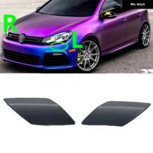 車用フロント バンパー ヘッドライト ウォッシャーノズル カバー キャップ 5K0955109G 5K0955110G VW ゴルフ 6 R MK6 2009 - 13
