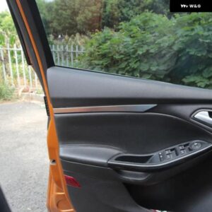 自動車ドア内装 装飾 ストリップドア フレーム パッチ フォード フォーカス 3 4 MK3 MK4 2012-2017カーアクセサリー