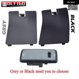 右側スライドドアステップボードカバー プレート グレー/ブラック トヨタ ハイエース コミューター グランディア GL スーパーグランディア GL 2005-2019