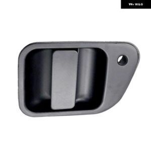 リア左スライド ドアハンドル ブラック プラスチック 三菱 デリカ スターワゴン L400 1994 - 00-2007