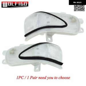 左/右サイドミラー ウィンカー インジケーター LEDライトランプリピーター ホンダ ジャズ2009-201434350-TG5-H0134300-TG5-H01