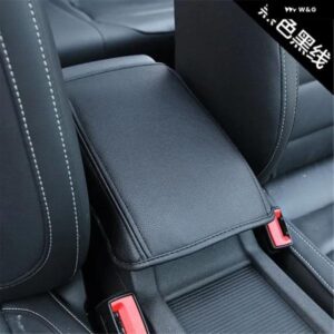 車用センター アームレスト ボックス 3Dデザイン 人工皮革カバー アクセサリー 日産 キャシュカイ J10 J11 2008 2009 2010 2015 2017 2018