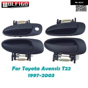 外装 ドアハンドル フロント リア 左/右 トヨタ アベンシス 1997-2003 69220-05060 69210-05060 69240-05060 69230-05060