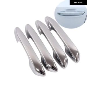 レクサス ES ES300H ES350 ES200 ES260 ES300 2018-2022 カーボン クローム カー ドアハンドル カバー トリム ステッカー スタイリング アクセサリー