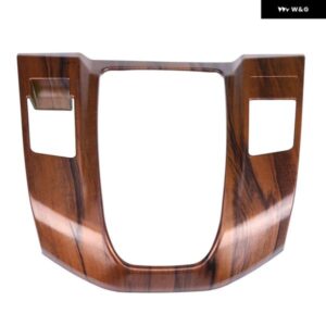 車内 ギア シフト フレーム カバー トリム ホンダ CRV 2017 ピーチウッドグレイン