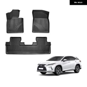 レクサス RX300 2023 2024 ハイブリッドカー 四季対応 防水 滑り止め フット トランク マット ラゲッジマット TPE LHDセット フロアライナーマット