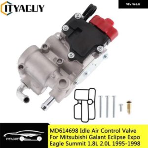 MD614698 車用アイドルエア コントロール バルブ アイドルスピードモーター 三菱 ギャラン エクリプス エクスポ イーグル サミット 1.8L 2.0L MD614696