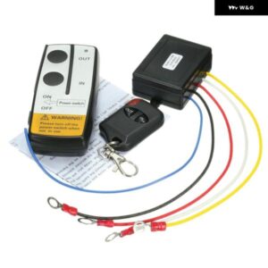 12V 315MHZ 50フィート/15メートル ワイヤレスウインチリモート コントロール コントローラ ーキット ATV