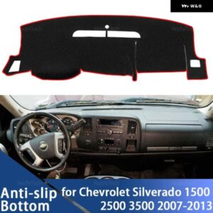 シボレー シルバラード 1500 2500 3500 2007-2013 滑り止めマット ダッシュボード カバー パッド サンシェード ダッシュマット カーペット カーアクセサリー