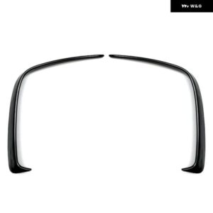 1ペア 車用リア バンパー スプリッタースポイラー カナード メルセデス ベンツ W176 A200 A250 A45 AMG 2013-2016