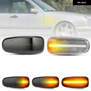 ベンツ E クラス W210 C クラス W202 CLK クラス W208 SLK クラス R170 VITO VANEO VARIO SPRINTER LEDサイドマーカーランプフェンダーライト
