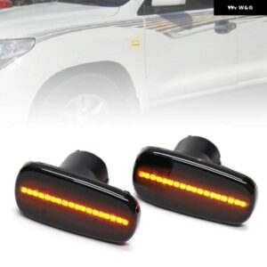 トヨタ ハイランダー アイシス クルーガー ランドクルーザー プラド マークオリジン オーパ プレミオ LEDサイドマーカーランプ アンバー サイドフェンダー