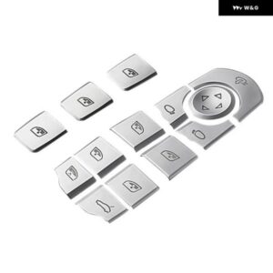 ウィンドウリフター ボタン スパンコール 装飾 トリム クローム インテリア カバー ポルシェ -パナメーラ カイエン マカン