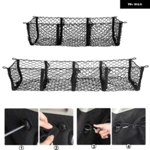 トランク オーガナイザー カーゴネット トランク を整理 カスタム サイバー トラック 簡単取り付け 軽量素材 素早い取り付け