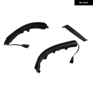 車用ブラックバックミラー ウィンカー 5C6949101 5C6949102 5Z0949101 5Z0949102 フォルクスワーゲン ジェッタ パサート