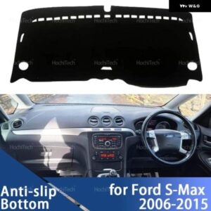 車用 ダッシュボード カバー マット フォード S-MAX 2006-2015 ダッシュボード カバー ダッシュマットボード パッド カーペット ダッシュマット