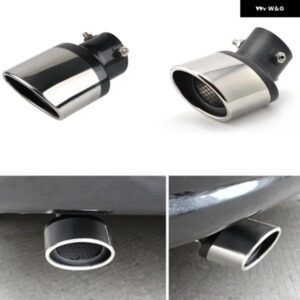 汎用 カーエキゾースト パイプ マフラーテール パイプ カーアクセサリーシートイビサレオントレドアローザアルハンブラエクシオスーパーコパミイアルテア