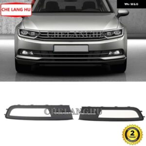 左/右 ライト グリル VW PASSAT B8 2015 - 19 スタイリング フロント バンパー フォグランプ フォグランプ グリル カバー