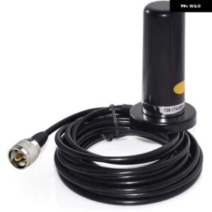 OPPXUN ミニ デュアルバンド VHF UHF HH-N2RS アンテナ マグネット マウント 付き 5M RG316 ケーブル カー 車両 モバイル ラジオ QYT TYT