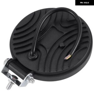 2X 4インチ LED 作業灯 コンボ スポット フラッド オフロード 運転用 アンバー フォグランプ