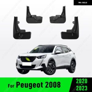 プジョー 2008 2020 - 23 フェンダー マッドガード マッド フラップ ガード スプラッシュ フラップ マッドガード カーアクセサリー