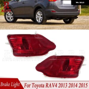 リア バンパー ブレーキライト トヨタ RAV4 2013 2014 2015 リア フォグランプ リフレクター シグナルテールストップライト カーアクセサリー