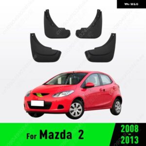 マツダ 2/デミオ GE ハッチバック 2008-2013 フェンダー マッドガード マッド フラップ ガード スプラッシュ フラップ マッドガード カーアクセサリー