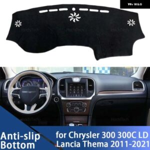 クライスラー 300 300C LD ランチア テーマ 2011~2021 ダッシュボード カバー パッド サンプロテクション パッド UVカットマット 左ハンドル / 右ハンドル