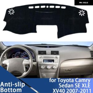 トヨタ カムリ セダン SE XLE XV40 2007~2011 アクセサリー オート ダッシュボード カバー ダッシュマットボード パッド カーペットダッシュマット