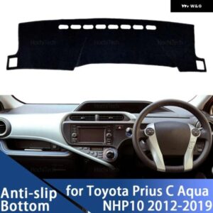 トヨタ プリウス C アクア NHP10 2012-2019 アクセサリー 自動車 ダッシュボード カバー ダッシュマットボード パッド カーペットダッシュマット