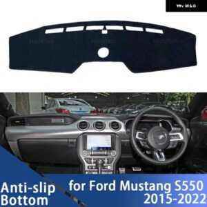フォード マスタング S550 2015 - 22 ダッシュボード カバー ダッシュマットボード パッド カーペットダッシュマット UVカットマット