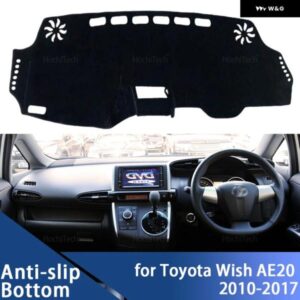 トヨタ ウィッシュ AE20 2010~2017 内装アクセサリー 自動車 ダッシュボード カバー ダッシュマットボード パッド カーペットダッシュマット UVカットマット