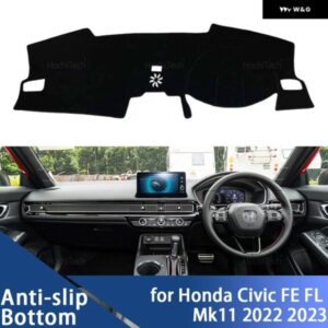 ホンダ シビック FE FL MK11 2022 2023 インテリア アクセサリー 自動車 ダッシュボード カバー ダッシュマットボード パッド カーペット ダッシュマット