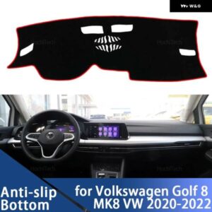 ダッシュボード カバー ダッシュボード マット カーペット フォルクスワーゲン ゴルフ 8 MK8 VW 2021 2022 パッド サンシェード 滑り止め クッション