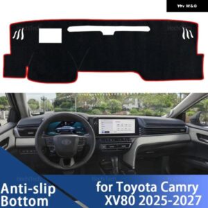 滑り止めマット ダッシュボード カバー パッド サンシェード ダッシュマット カーペット カーアクセサリー トヨタ カムリ XV80 北米版 2025-2027