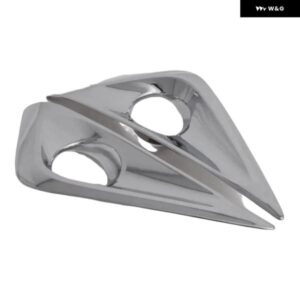 フロント フォグランプ カバー クロームモールディング トリム トヨタ ラッシュ 2018-2023 デイタイム ランニングランプ グリル フレーム 1ペア