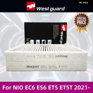 NIO EC6 ES6 ET5 ET5T 2021- 活性炭 エアコン フィルター MK8520-2 P0227079 2個 パック