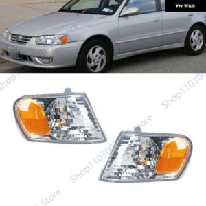 フロント フォグランプ アセンブリ コーナーランプ トヨタ カローラ2001-2002フロント バンパー シグナルランプ インジケーター ブレーキライト カーパーツ