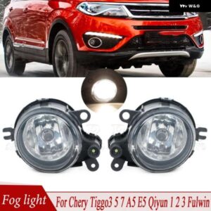 フロント バンパー フォグランプ CHERY TIGGO3 5 7 A5 E5 QIYUN 1 2 3 FULWIN A21-3732010 A21-3732020 フォグランプ 電球 付き カーアクセサリー