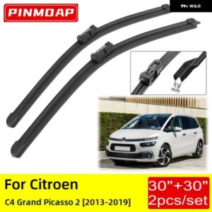 シトロエン C4 グランドピカソ 2 2013 - 19 フロント ワイパー ブレード ブラシカッターアクセサリー