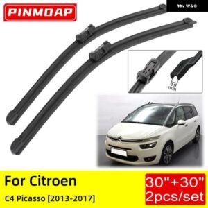 シトロエン C4 ピカソ 2013 - 17 フロント ワイパー ブレード ブラシカッターアクセサリー